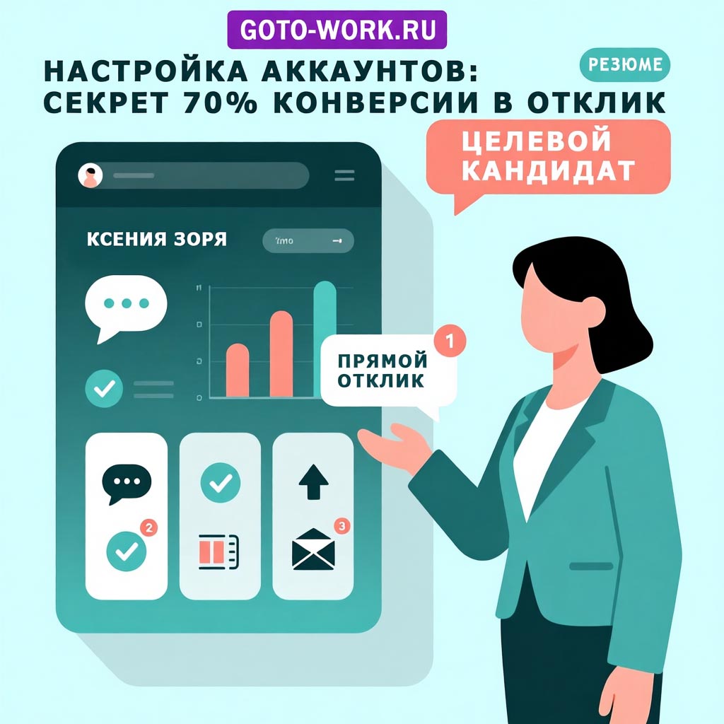 HR-маркетолог с опытом. Закажите кадровую рекламу и получите подбор персонала под ключ | goto-work.ru